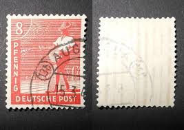 Alle ausgaben waren überdruckte briefmarken der alliierten besetzung. Deutsche Post Briefmarke 1947 Briefmarken Deutsche Post 6 Pfennig Milliarden Von Briefen Werden In Deutschland Jahrlich Verschickt Vicky Eddins
