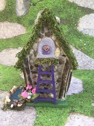 Fairy House And Pond 2 Piece Set Fairy Garden House Stone Miniature Fairy Gardens Fairy Garden Diy Miniature Fairy