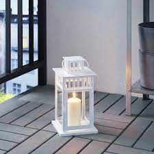 Target has the outdoor lanterns you're looking for at incredible prices. Borrby White In Outdoor White Lantern For Block Candle Ikea