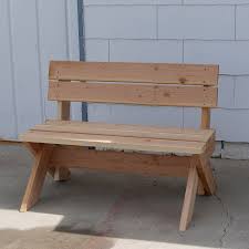Prevent grass being thrown on the bench from mowing and leaves falling and accumulating on the slats to help keep. 2x6 Outdoor Bench Plans Construct101