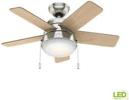Alibaba.com offers 1,992 36 ceiling fan products. Hunter Ceiling Fan 36 Inch Led Light Indoor Pull Chain 5 Blade Brushed Nickel Ebay