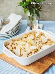 Sellerie Gratin Mit Birnen Und Blauschimmelkase Rezept Mit Video Kitchen Stories Rezept Rezepte Blauschimmelkase Leckeres Essen