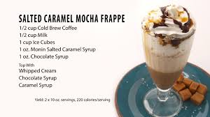 Recipe Salted Caramel Mocha Frappe Caramel Mocha Frappe Coffee Drink Recipes Cold Coffee Recipes