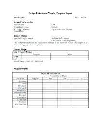 Monthly Progress Report Template 8 Templates Example Templates Example Progress Report Template Progress Report Report Template