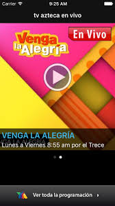 Disfruta una nueva forma de ver televisión con la app de tv azteca en vivo, donde encontrarás todos tus programas favoritos de azteca uno, azteca 7, a+ y adn40. Azteca En Vivo Apps 148apps