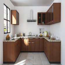 u shape modular kitchen lucknow india