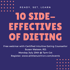 Free Webinar 10 Side Effects Of Dieting That May Be Impacting Your Health Delicious Vegan Recipes Nutrition Diet