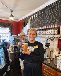 Allie & Tyler are enjoying an iced Honey Bun Latte (Brown Sugar, Honey, &  Cinnamon) today! 🍯☕️ #honeybun #baristalife #happytuesday #lovefxbg