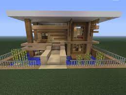 Minecraft how to build a small village house (minecraft 1.14 build tutorial). Small Wooden House Plans Smallhousedesign Minecraft Small Modern House Minecraft Modern Minecraft House Tutorials