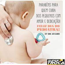 Por entender a importância desse acompanhamento, a sesau (secretaria de saúde) disponibiliza para as mães co. Super Troca O Dia Do Pediatra E Celebrado Anualmente No Facebook