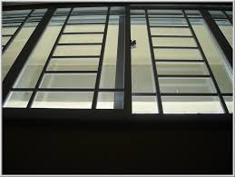 6957 2123 / 9066 7699 Simple Horizontal Window Grill Design Novocom Top