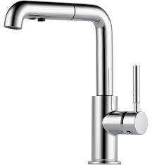 Besides exceptional design and functionality, touchless faucets also play an essential role in improving your. Brizo 63220lf Pc Solna 11 3 4 Single Handle Deck Mounted Pull Out Kitchen Faucet With Finish Chrome