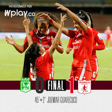 La selección femenina gana el europeo de flag en israel. America De Cali Femenino On Twitter Nac Ame 0 1 90 3 Finaliza El Partido En El Atanasio Girardot Nos Quedamos Con Los Primeros 90 Minutos De La Serie Vamos