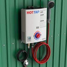 hottap is the world s smallest portable water heater in its class it provides consistent and reliable camping supplies portable water heater best solar panels