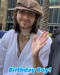 Happy Birthday Hayden Robert the coolest rocker I Know! May this next year  bring you even greater success. Love you, your father.