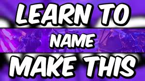 Today i will be showing you how to make a youtube banner free without photoshop using the program/website pixlr. How To Make Fortnite Channel Art Youtube
