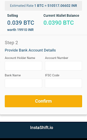 A week later, the exchange rate might offer $5,100 for 1 bitcoin. How To Convert Your Crypto To Inr Using Instashift Steemit
