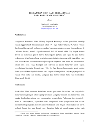 Maksudnya lucu banget atau keren banget. Pdf Pengajaran Kosa Kata Berbantukan Data Korpus Berkomputer