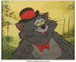 The Aristocats Scat Cat Production Cel Walt Disney 1970 Lot 97220 Heritage Auctions Aristocats Disney Cats Disney Movie Scenes