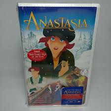 New And Sealed Anastasia Vhs Tape In Clamshell Hard Case Vhs Tapes Vhs Vhs Movie