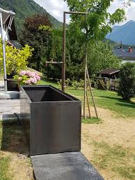 Hermann Metallkreativ Brunnen Aus Corten Stahl Auslaufventil Und Dusche Aus Messing Gebeizt Schlosserei Beizen Kreativ