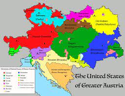 United states of greater austria. United States Of Greater Austria Imaginarymaps