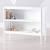 White Bookshelf With Books