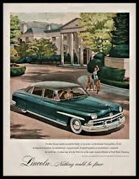 Image result for Daube Blue 1950 Lincoln