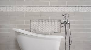 Choosing our shower tile design with subway tile and marble tile niche. Shout Out To Grout Bedrosians Tile Stone