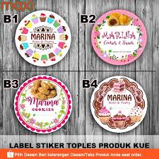 Contoh stiker kue cookies untuk di toples free design cetak. Penawaran Diskon Dan Promosi Dari Maxionlineshop Shopee Indonesia
