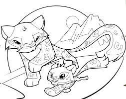 Leopard Coloring Pages Animal Jam Cartoon Coloring Pages Animal Coloring Pages