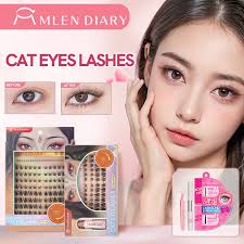 Jual Mlen Diary Cat Bulu Mata Lembut Alami Ekstensi Bulu Mata Perekat Diri  Bulu Mata Cluster Eyelash Curl Wispy Panjang 9-14mm Bulu Mata Eyelash  Extension