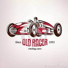 Retro Race Car Vintage Vector Symbo Race Cars Vintage Race Car Racing