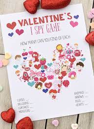 Fun Valentine Games To Print Play Fun Squared Valentines Games Kindergarten Valentines Valentines For Kids