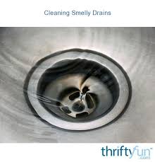 cleaning smelly drains thriftyfun