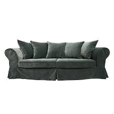 Maybe you would like to learn more about one of these? Canape Convertible 4 Places En Tissu Vert Wilson Canapes Convertibles Interior S