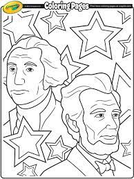 Log cabin, us flag, us map with states whitehouse and other monuments uncle sam coloring pages are fun for children of all ages and are a great educational tool that helps children develop fine motor skills, creativity and color recognition! George Washington And Abraham Lincoln Coloring Page Crayola Com