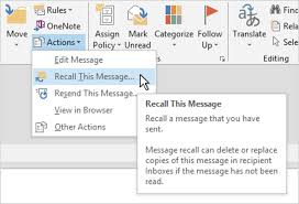 Fortunately, with an email recall function you can take the message back — ideally before your recipient even luckily, the native recall feature isn't the only way to recall an email in outlook. How To Recall Messages In Outlook Bettercloud