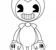 Bendy and the ink machine bendy | tumblr. Bendy And The Ink Machine Coloring Pages Coloring Home