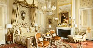 With custom balloon window treatments and whimsical wallpaper. The Ritz Paris Suite Imperial Marie Antoinette Bed Scene Therapy