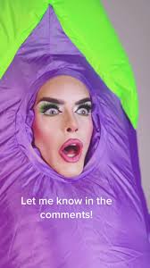 Which Gia are you today? #drag #dragqueen #eggplant #mood