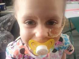 Courageous four-year-old battles through course of chemotherapy to make it  home for Christmas Day