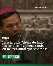 Bolivia afronta un proceso inédito de segunda vuelta para definir a su  presidente. En la homilía dominical, monseñor René Leigue demandó planes  más concretos para resolver los problemas cotidianos #ElDeber #SantaCruz  https://eldeber.com.bo/s/n_527621