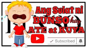 Последние твиты от bunso ni kuya (@bunso_mark_11). Ang Sulat Ni Bunso Sa Mga Nakakatandang Kapatid Kuya Jhowjhow Youtube
