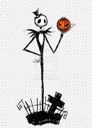 Template to make your own: Jack Skellington Drawing Nightmare Before Christmas Branch Flower Png Pngegg