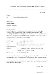 Dengan hormat, berdasarkan kegiatan rutin setiap tahunnya untuk para siswa sma negeri 5 aceh, maka sma negeri 5 aceh pada tahun ajaran. 10 Contoh Surat Permohonan Kunjungan Untuk Berbagai Kebutuhan