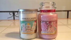 Yankee Candle Merry Marshmallow Snowflake Cookie Review Youtube