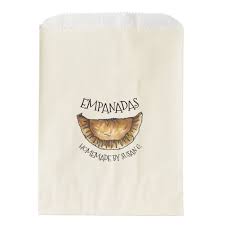 Personalized Homemade Empanadas Empanada Food Favor Bag Zazzle Com In 2020 Empanadas Homemade Empanadas Homemade