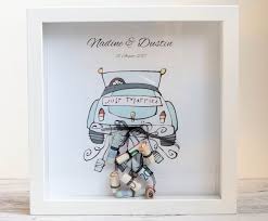 Geldgeschenk Im Bilderrahmen Wedding Gift Money Wedding Frame Gift Wrapping Money Gifts