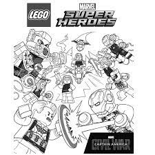 100% walkthrough guide for rock up at the lock up (level 4) showing all 10 minikit locations as well as the location of stan lee in peril. Lego Avengers Superheroes Coloring Pages For Kids